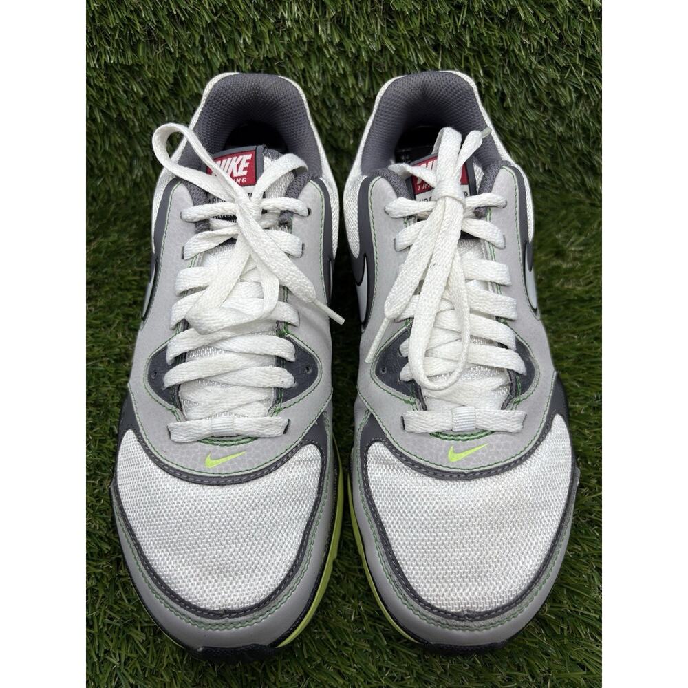 Nike Training Air Compete TR 429750-101 Neon Yellow/Grey /White Women's Size 8.5